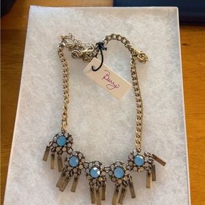 Vintage Berry Jewelry Natural Stones Modernist Statement Necklace